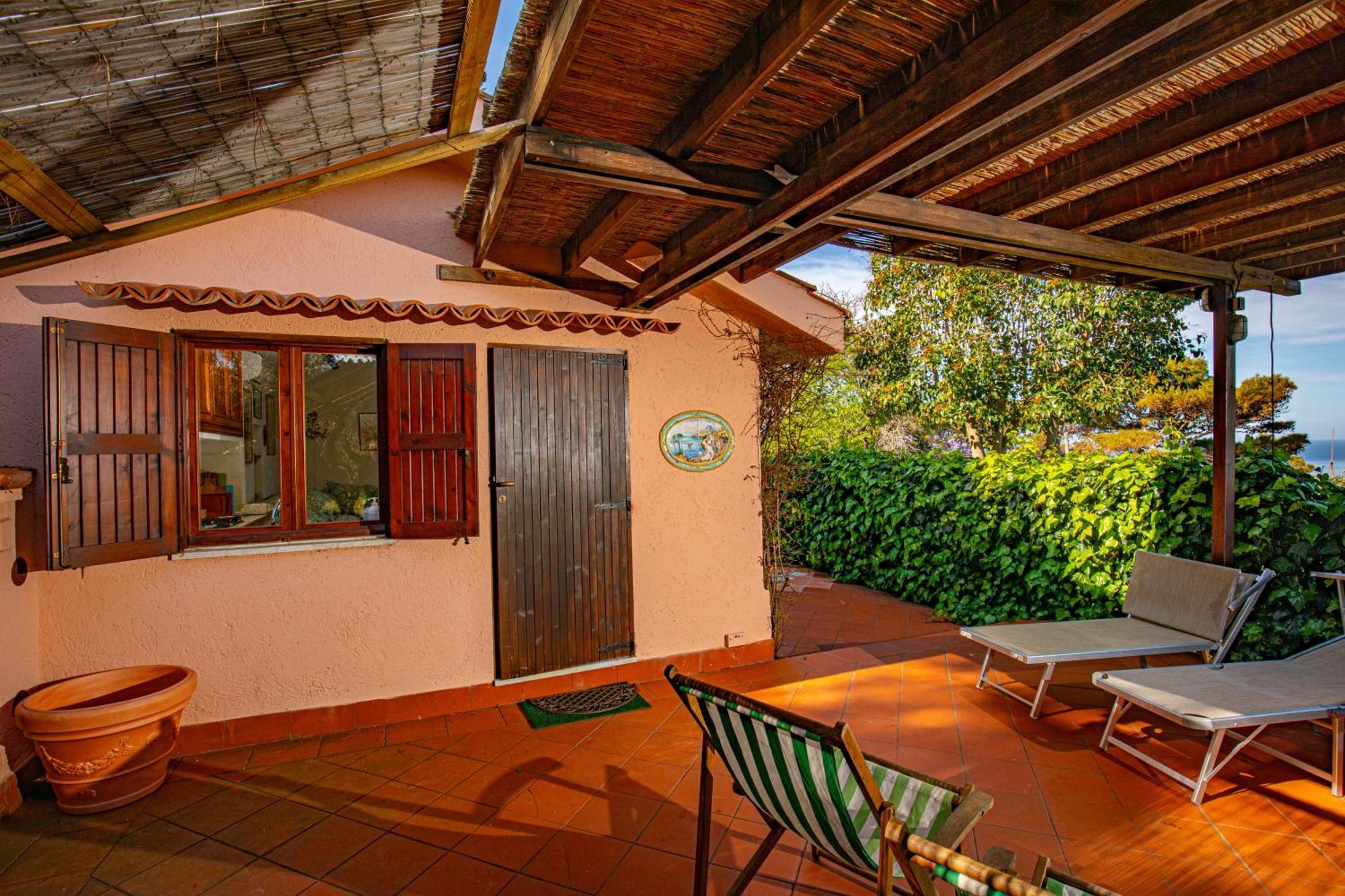 Il Cottage Di Villa Sveva, Splendida Vista Mare Porto Santo Stefano  Eksteriør billede